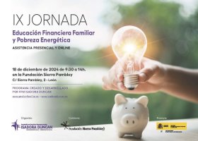 Ponencia en la IX JORNADA Educación Financiera Familiar y Pobreza Energética